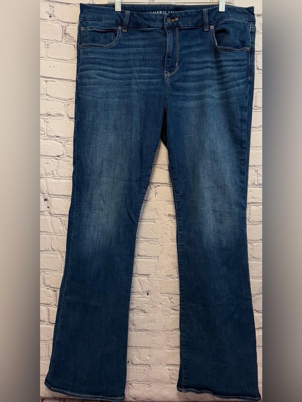American Eagle Outfitters Dark Blue Bootcut Jeans